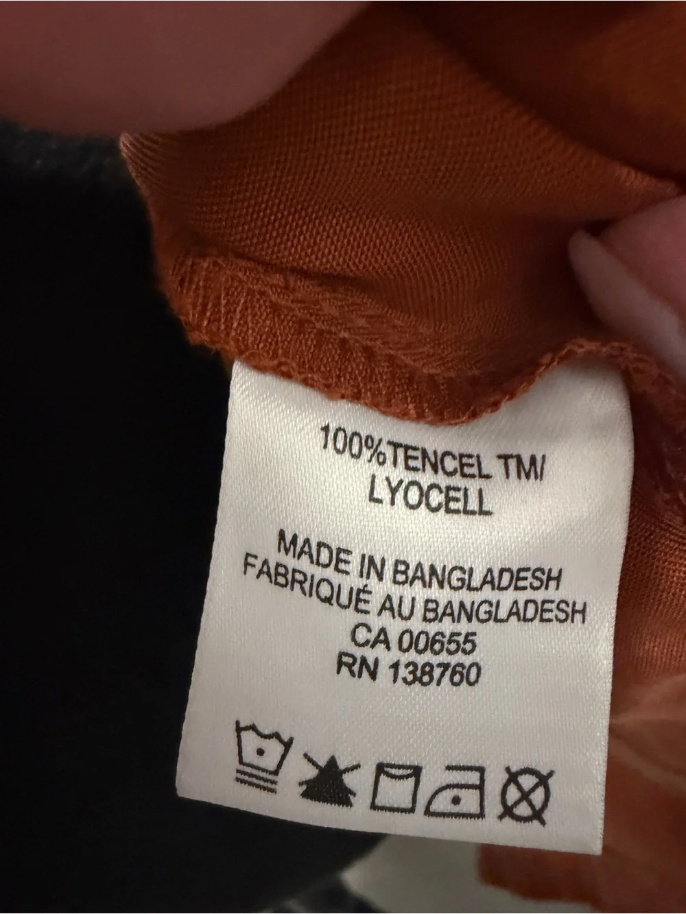 Reitman's Open Front Jacket Rust Orange - Picture 10 of 11